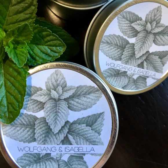 CANNABIS SOY CANDLE TRAVEL TIN WOLFGANG & ISABELLA CANDLES - Picture 9 of 13